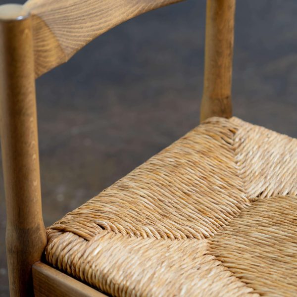 Set of 12 Wicker Seat "Carimate" Chairs by Vico Magistretti Comi, Italy, 1960s - Image 3