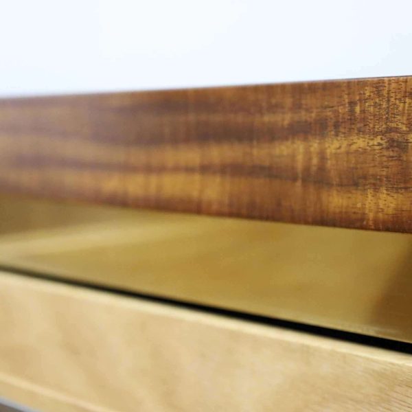 Vladimir Kagan Ribbon Sideboard/Credenza in Tawi Wood - Image 8