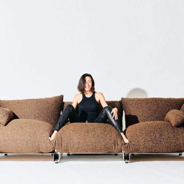 The Pillow Sofa Triple Seat - Modular Upholstered Sofa with Aluminum Frame - Image 6