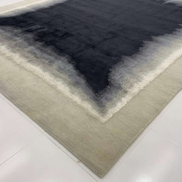 Contemporary Modern Odyssey Tibetan Wool Rug - Image 3