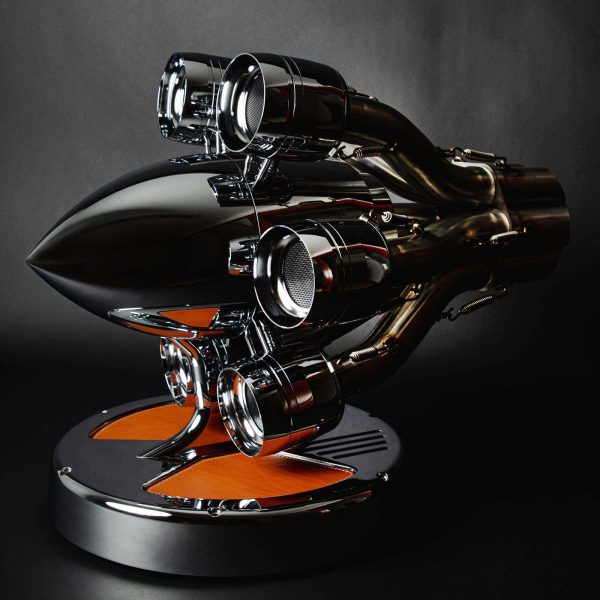 Aircraft Engine Chrome Speaker - Image 7