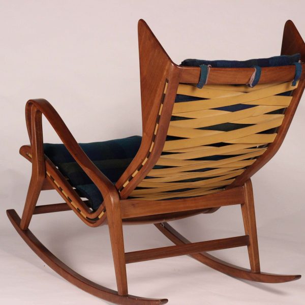 Italian Rocking Chair Model 572 By Cassina - Image 5