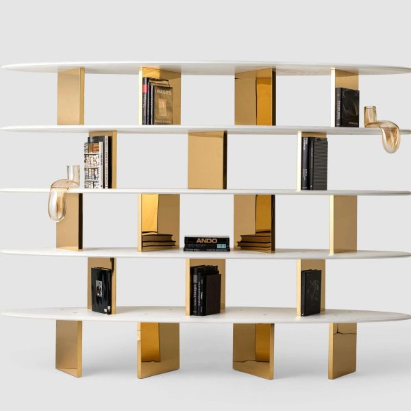 White Surfer Bookcase, Bookshelves, Design Object - Image 3