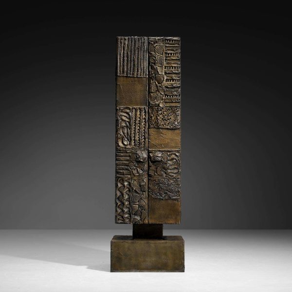 Rare Paul Evans for Paul Evans Studio 'PE72' Cabinet in Sculpted Bronze - Image 8