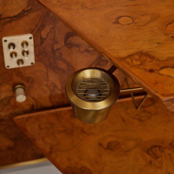 Gio Ponti Headboard and Bedframe with Attached Nightstands - Image 12