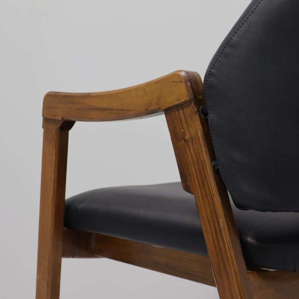 Chairs/Armchairs for Cassina Model 814 Leather, Set of Six by Ico Parisi - Image 10