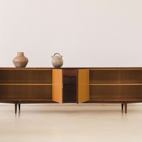 Credenza, Unknown, Caviuna and Cane, Carlo Hauner and Martin Eisler, c. 1955 - Image 4