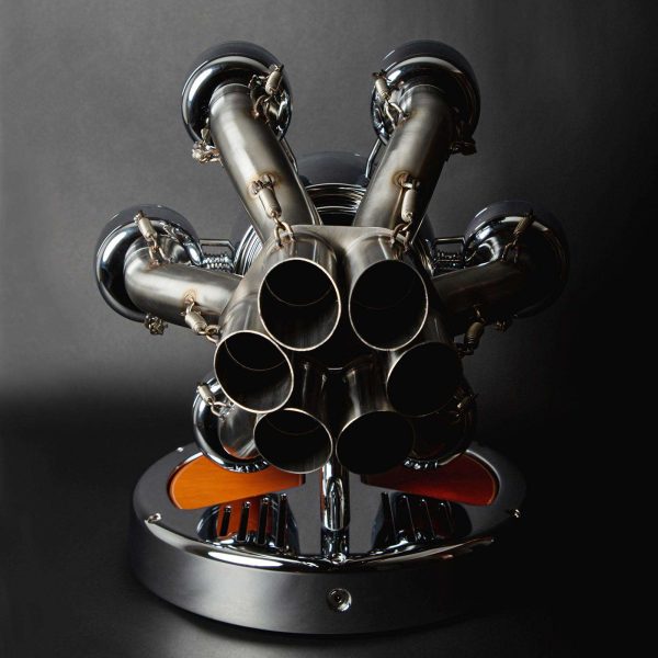 Aircraft Engine Chrome Speaker - Image 11