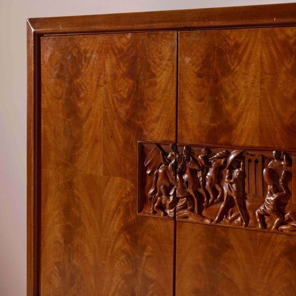 Osvaldo Borsani Unique Large Credenza, Arredamenti Borsani Varedo, Italy, 1940s - Image 12