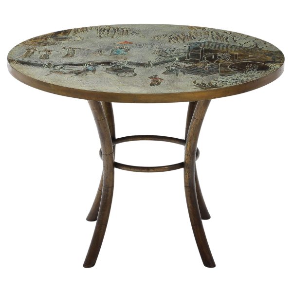 Philip and Kelvin LaVerne Tao Game, Center, or Dining Table, USA, 1960s