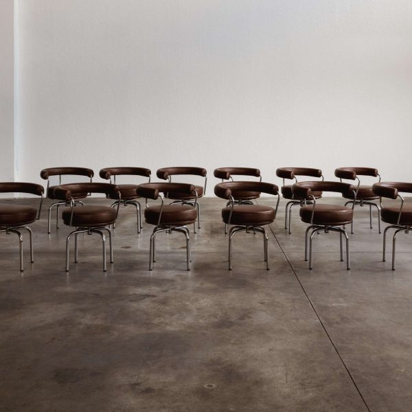 Charlotte Perriand “LC7” Dining Chairs for Cassina, 1927, Set of 12 - Image 10