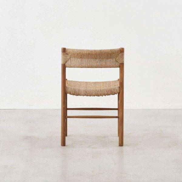 Set of Twelve Charlotte Perriand Dordogne Chairs for Robert Sentou, France c1950 - Image 2