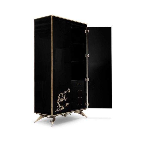 Spellbound Lacquer Armoire - Image 4
