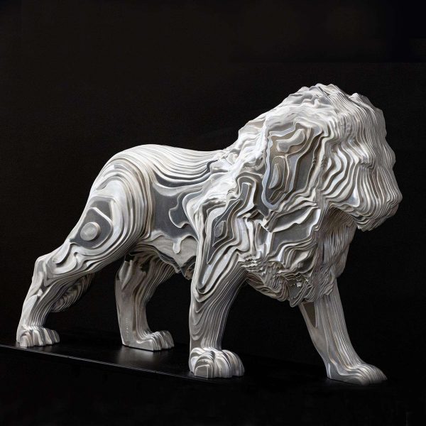 Lion Polished Sculpture - Image 7