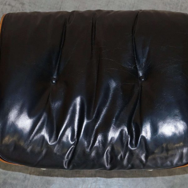 Restored 1960 Herman Miller No1 Hardwood Eames Lounge Armchair and Ottoman - Image 18