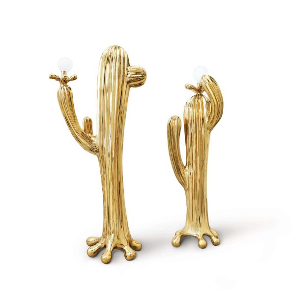 Saguaro No.2 Floor Lamp Polished Brass Gold by Zhipeng Tan - Image 4