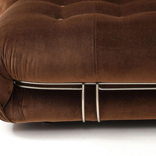 Afra and Tobia Scarpa 'Soriana' Three Seat Sofa for Cassina, Italy, 1969 - Image 3