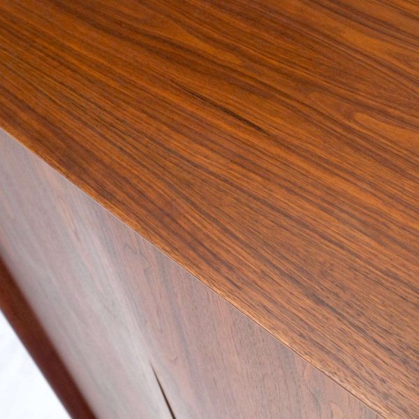 Vladimir Kagan Walnut Dresser Two Door Cabinet Chifforobe on Slayed Legs Mint! - Image 11