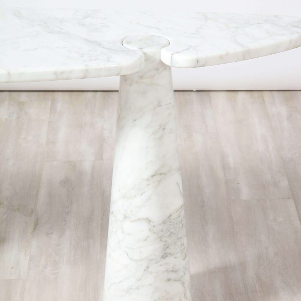Angelo Mangiarotti 'Eros' Carrara Marble Console Table - Image 2
