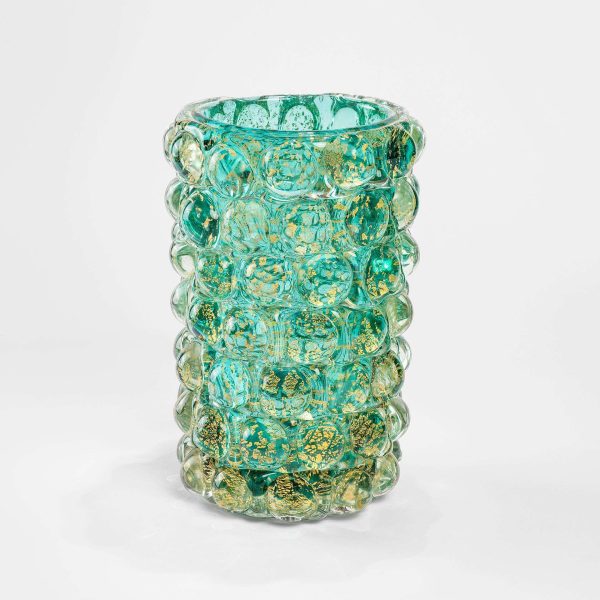 20th Century Barovier & Toso Cylindrical Glass Vase from Lenti Series, 40s - Image 3