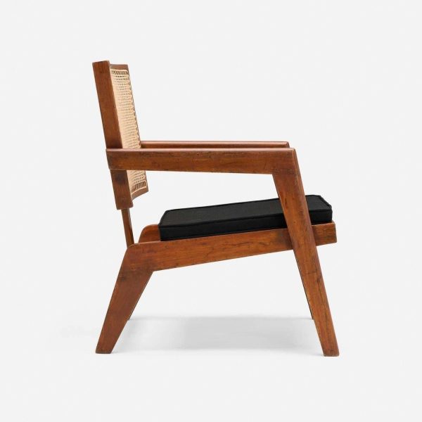 Rare Pierre Jeanneret Lounge Chair from Chandigarh Authentic Mid-Century Modern - Image 5