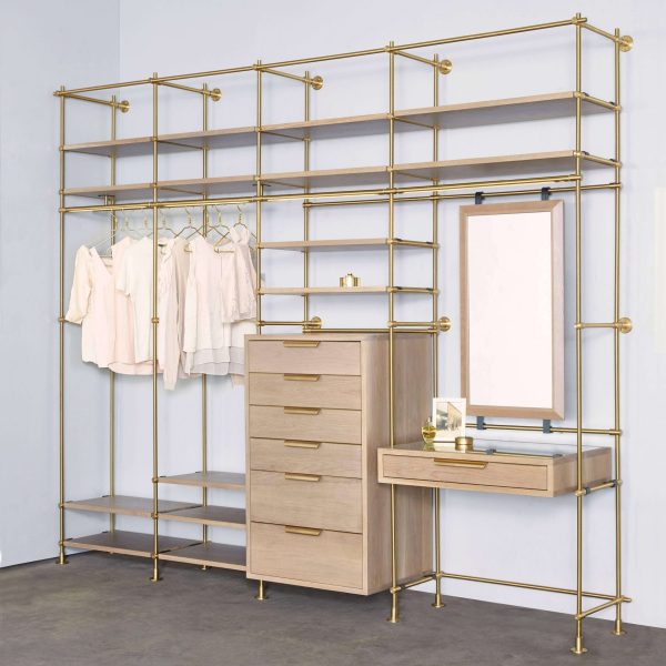 Amuneal's Collector’s Wardrobe + Vanity 4 Bay Unit - Image 7
