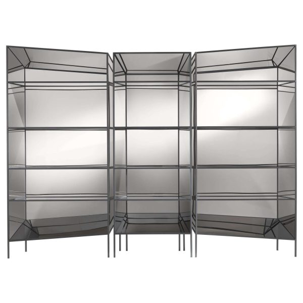 21st Century Perflect Bookcase in Metal by Sam Baron (Composition)