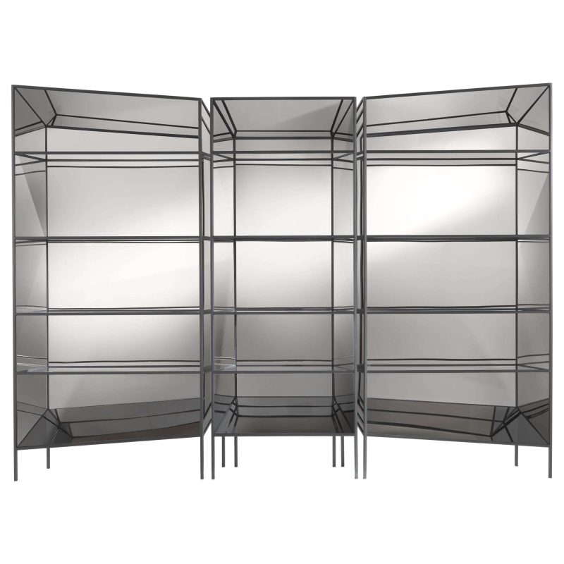 21st Century Perflect Bookcase in Metal by Sam Baron (Composition)