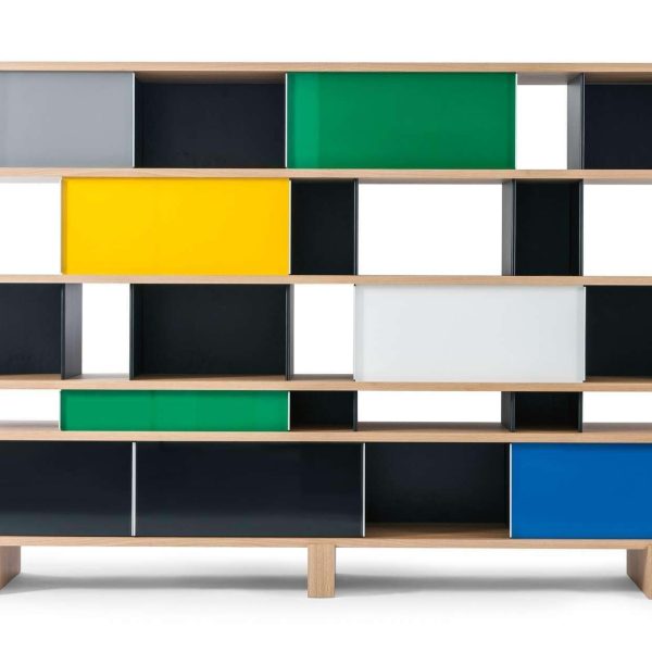 Charlotte Perriand Nuage Unit in Wood and Aluminum for Cassina - Image 2