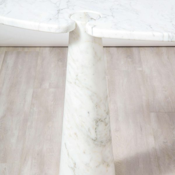 Angelo Mangiarotti 'Eros' Carrara Marble Console Table - Image 3