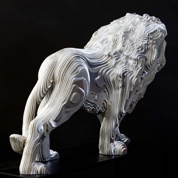 Lion Polished Sculpture - Image 8