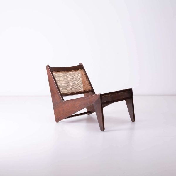 Vintage Patinated Pierre Jeanneret Kangaroo Chairs from Chandigarh, India - Image 6