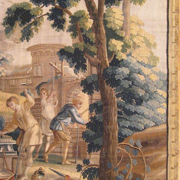 Late 17th Century Flemish Mythological Tapestry - Image 4