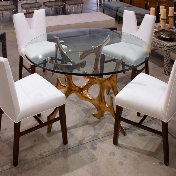Fred Brouard Sculpture Dining/Game/Center Table in Cast Bronze 1970s (Signed) - Image 7