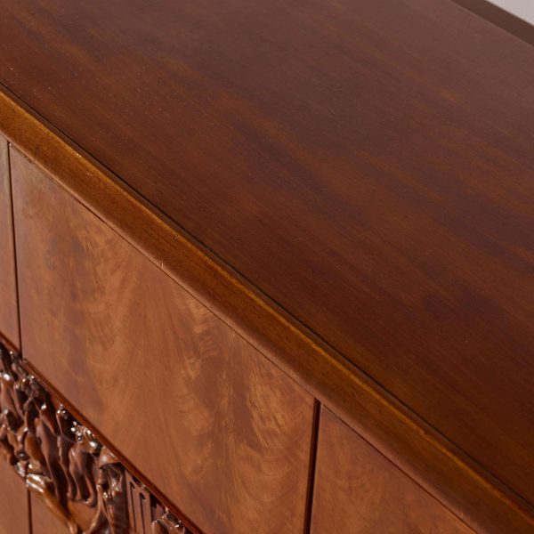 Osvaldo Borsani Unique Large Credenza, Arredamenti Borsani Varedo, Italy, 1940s - Image 10