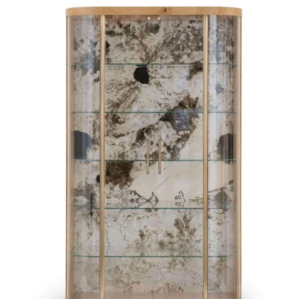 Modern Penedo Showcase Bar Cabinet Patagonia Stone Handmade Portugal Greenapple - Image 3