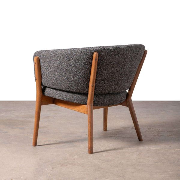 Nanna Ditzel Classic Vintage Scandinavian Model 83 Armchairs in Oak, 1950s - Image 7