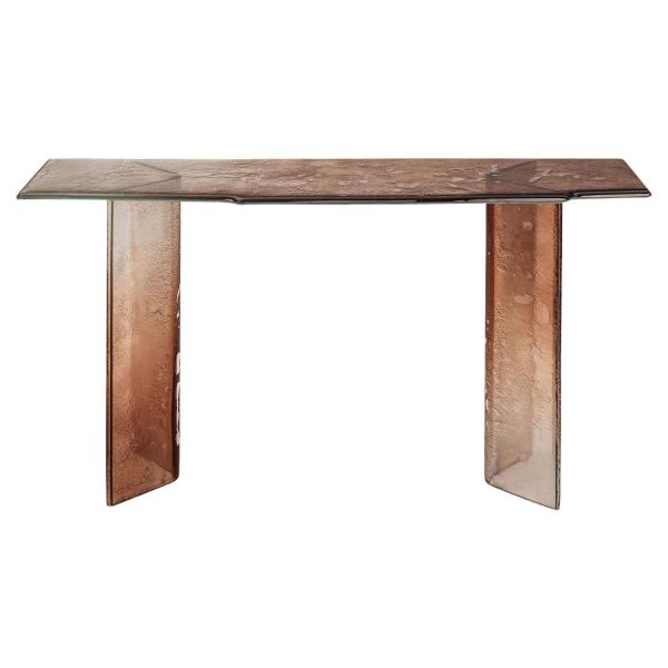 Cagliari Glass Console Table
