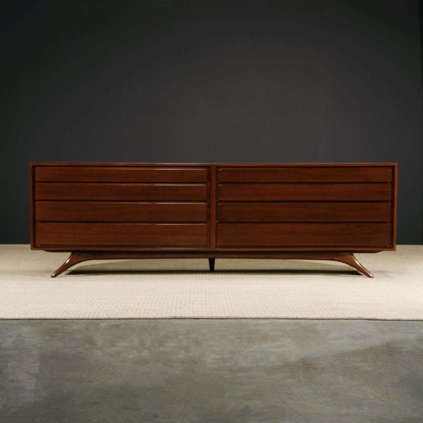 Important Double Dresser by Vladimir Kagan for Kagan-Dreyfuss, 1950s, Signed - Image 2