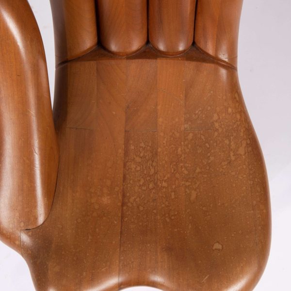 Pedro Friedeberg Iconic Wood Hand Chair, 1960s - Image 5