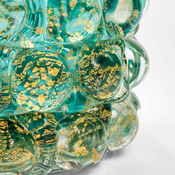 20th Century Barovier & Toso Cylindrical Glass Vase from Lenti Series, 40s - Image 4