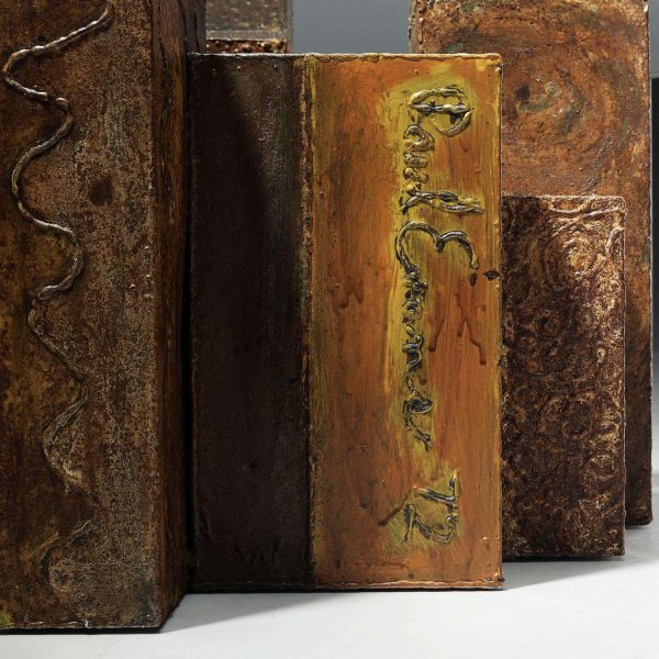 Paul Evans 'Skyline' Coffee Table in Welded and Patinated Steel - Image 4