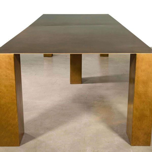 Modern Bronze Customizable Dining Table from Costantini, Alonzo - Image 3