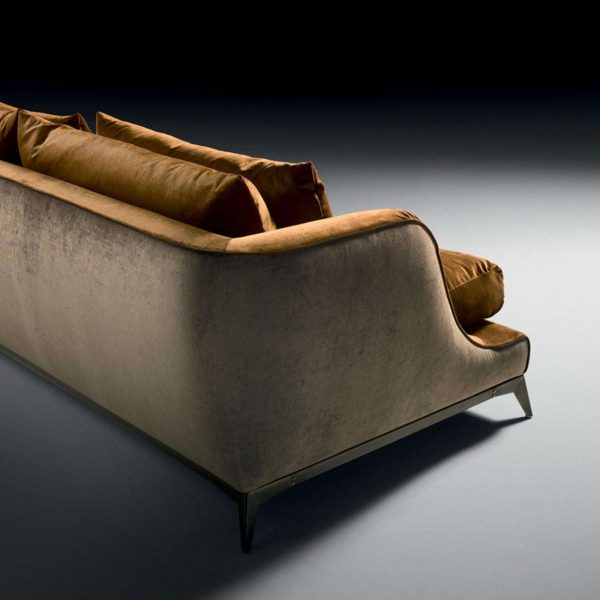 Brando Brown Sofa Pier Luigi Frighetto - Image 3