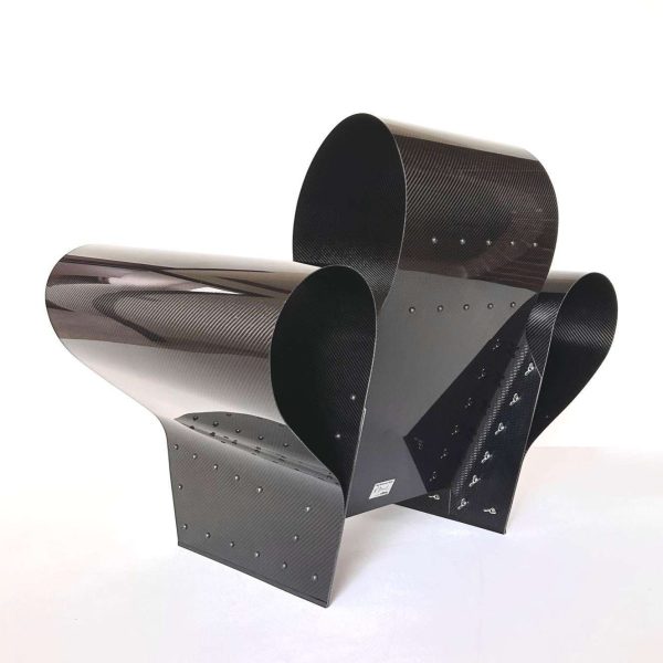 Ron Arad Bad Tempered Chair #46/1000 for Vitra, 2002, Carbon Fiber, Signed - Image 4