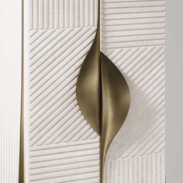 Shagreen Vanity Cabinet with Bronze-Patina Brass Details by R&Y Augousti - Image 6