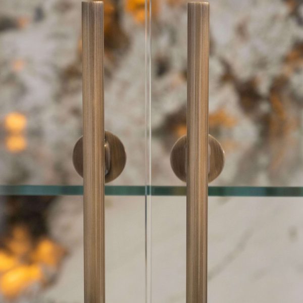 Modern Penedo Showcase Bar Cabinet Patagonia Stone Handmade Portugal Greenapple - Image 11