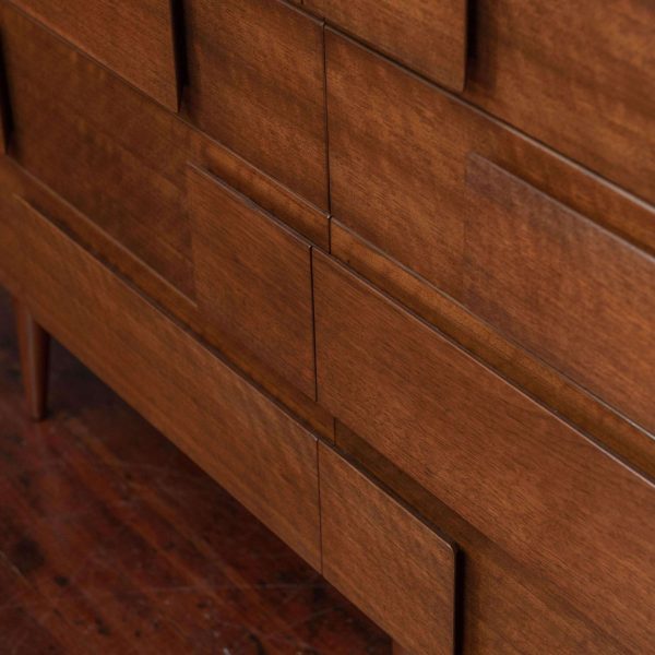 Gio Ponti Chest of Drawers Signed M. Singer and Sons Model 2161 - Image 10