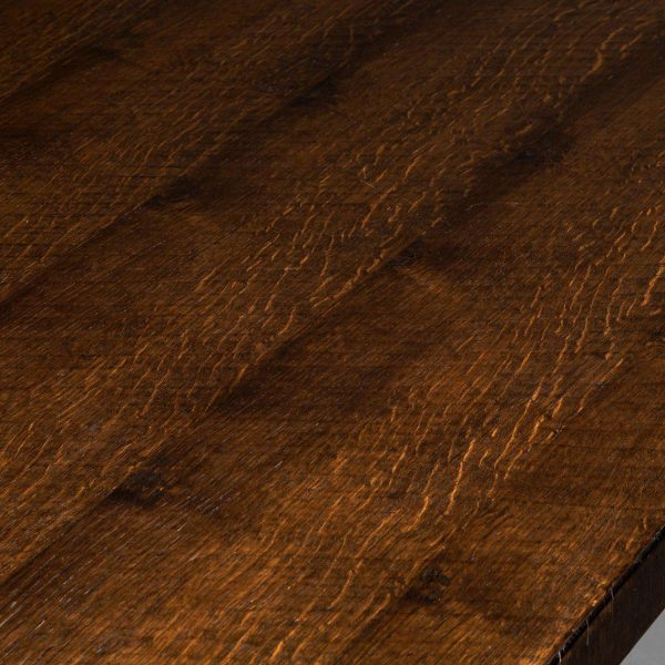 Giuseppe Rivadossi Dining Table in Oak with Cross Shaped Double Base - Image 7