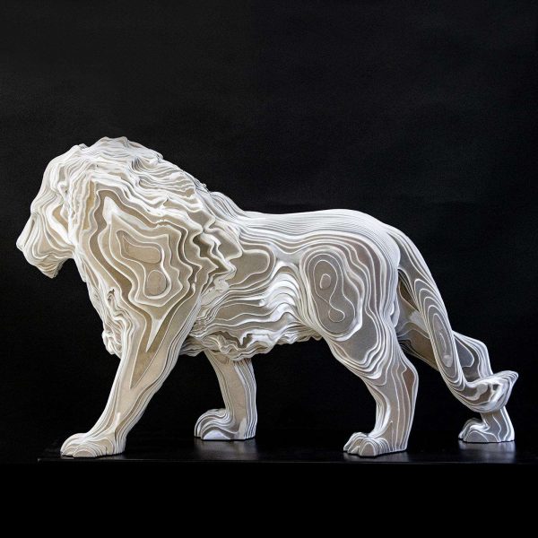 Lion Polished Sculpture - Image 2